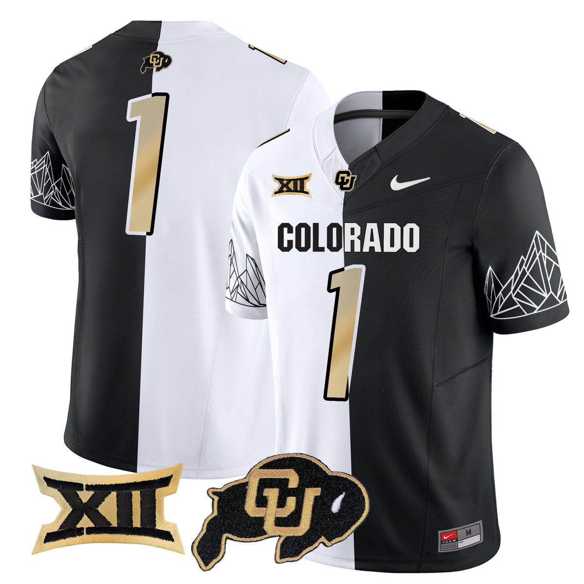 Men's Colorado Buffaloes 2025 Vapor Limited Jersey V2 - All Stitched - image 40