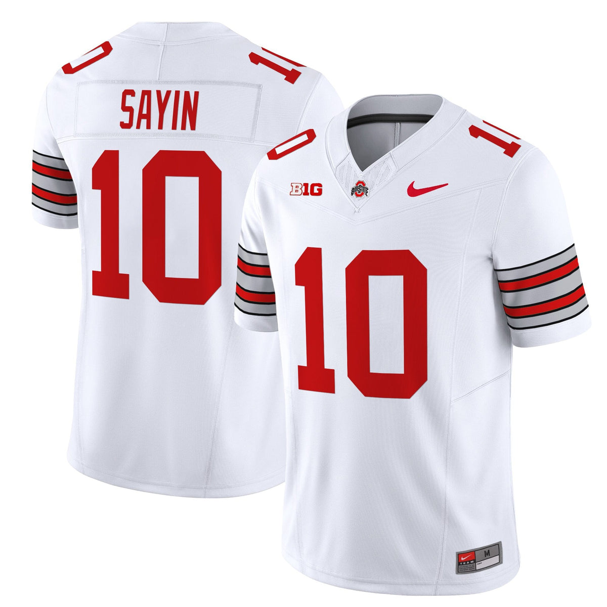 Women's Ohio State Buckeyes 'Heritage Stripe' 2025/26 Vapor Limited Jersey - All Stitched - image 2