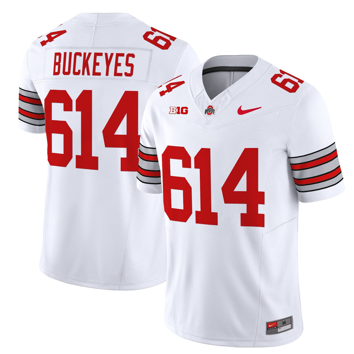 Women's Ohio State Buckeyes 'Heritage Stripe' 2025/26 Vapor Limited Jersey - All Stitched - image 3