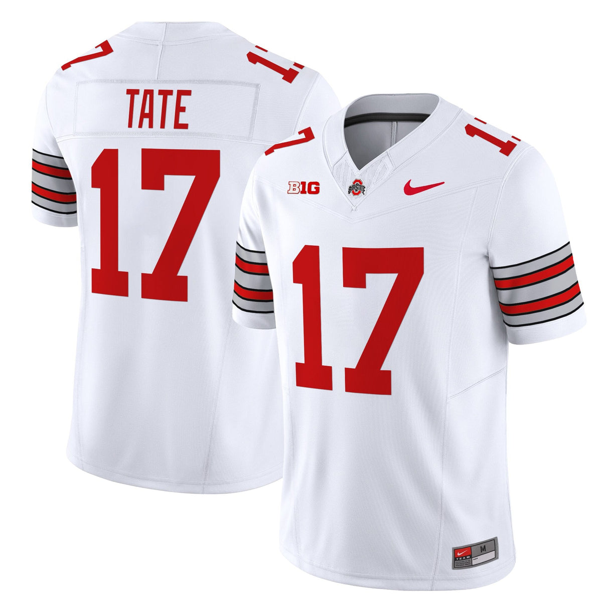 Men's Ohio State Buckeyes 'Heritage Stripe' 2025/26 Vapor Limited Jersey - All Stitched - image 4