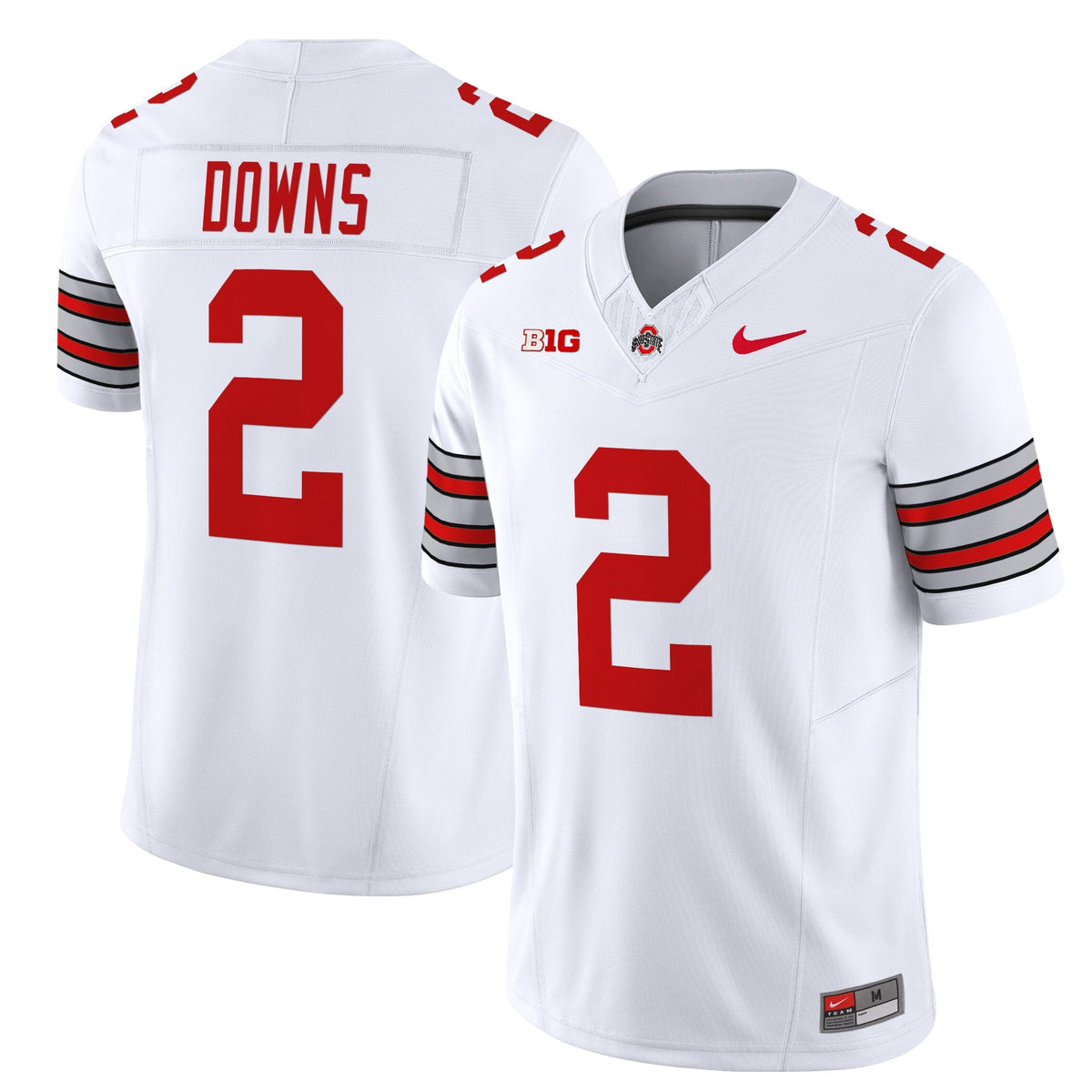 Women's Ohio State Buckeyes 'Heritage Stripe' 2025/26 Vapor Limited Jersey - All Stitched - image 7