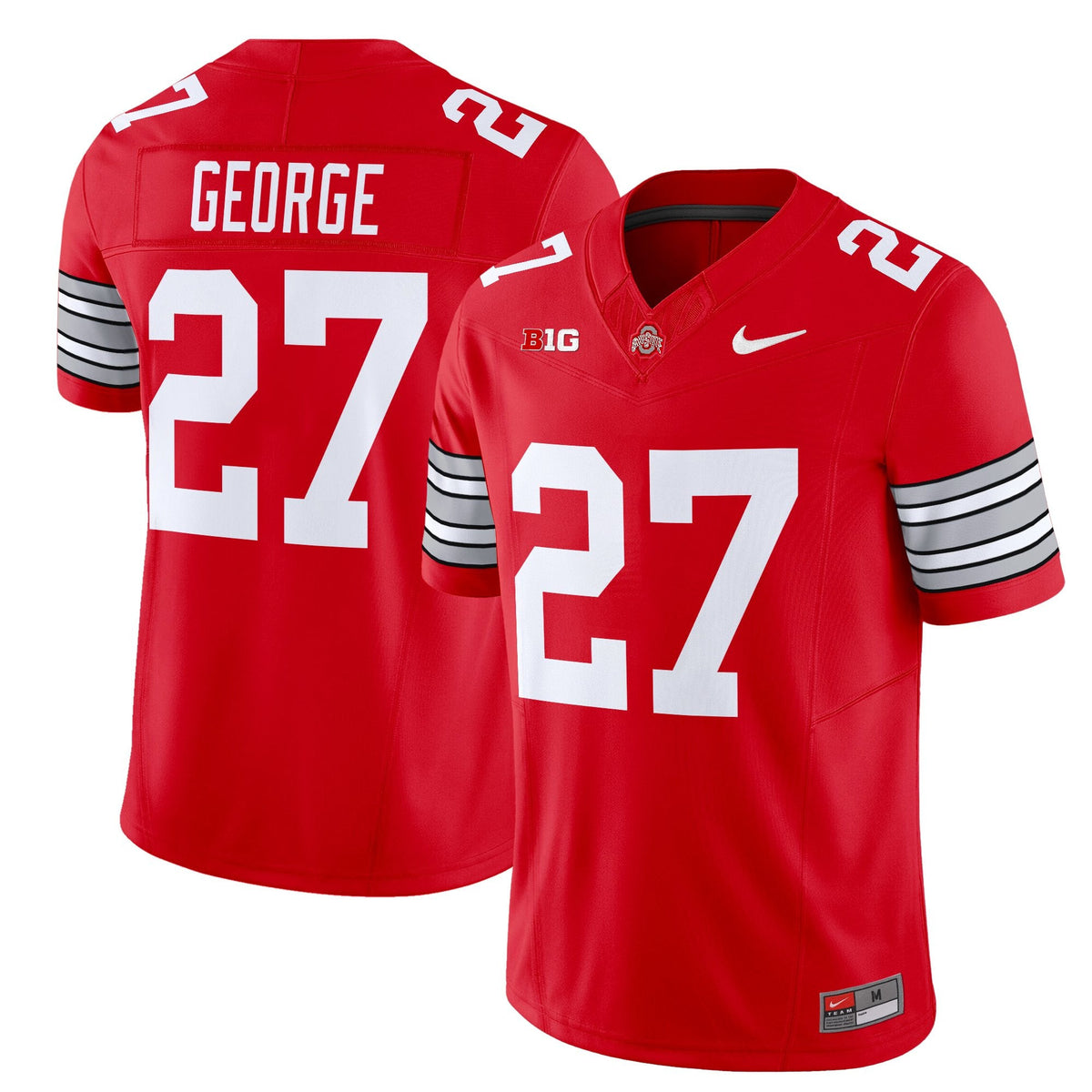 Men's Ohio State Buckeyes 'Heritage Stripe' 2025/26 Vapor Limited Jersey - All Stitched - image 18