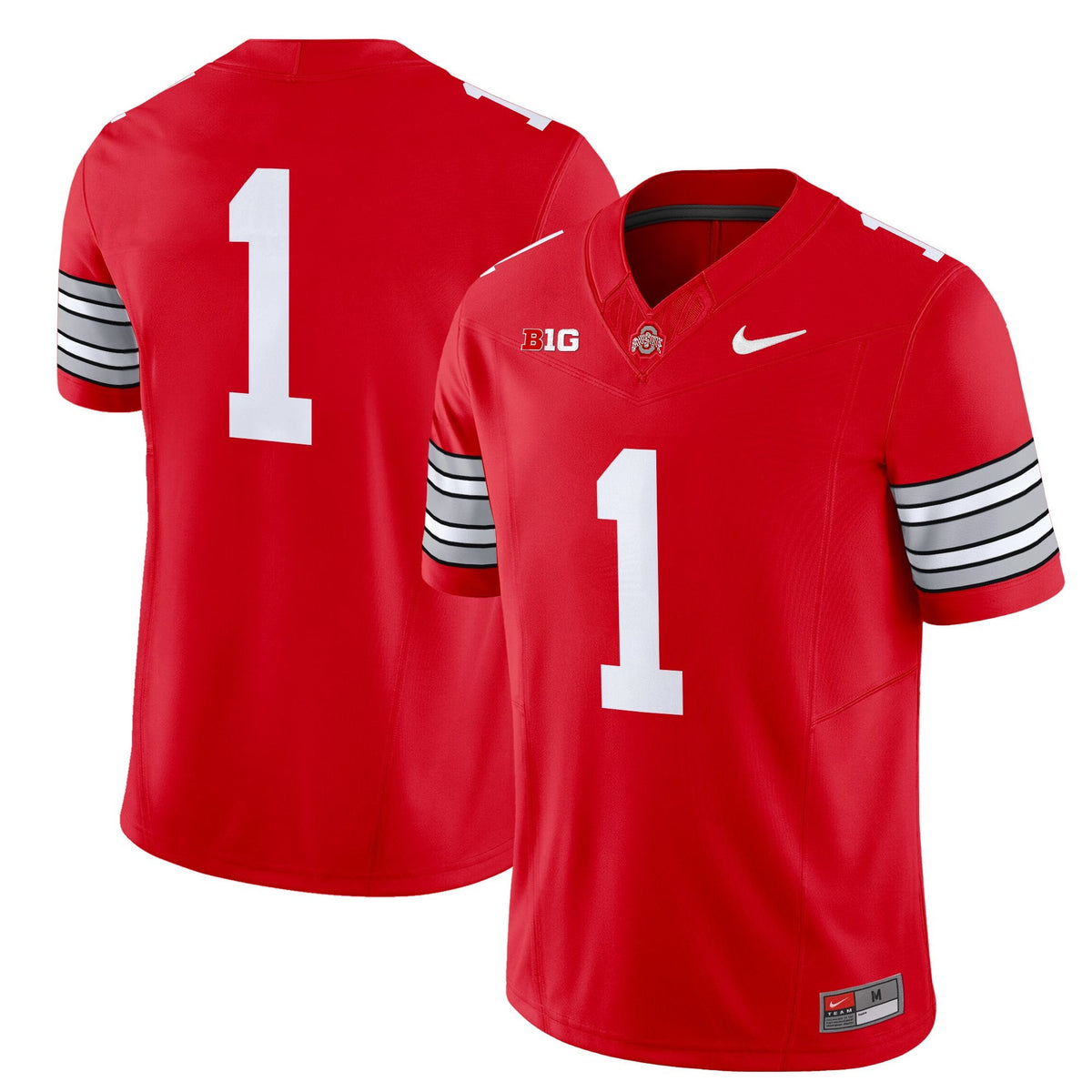Women's Ohio State Buckeyes 'Heritage Stripe' 2025/26 Vapor Limited Jersey - All Stitched - image 20