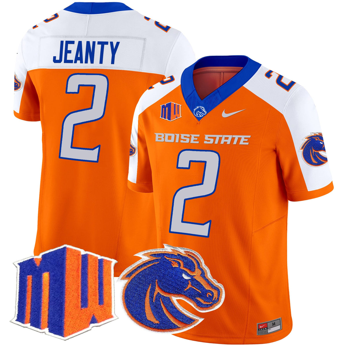 Women's Boise State Broncos 2025 Vapor Limited Jersey - All Stitched - image 13