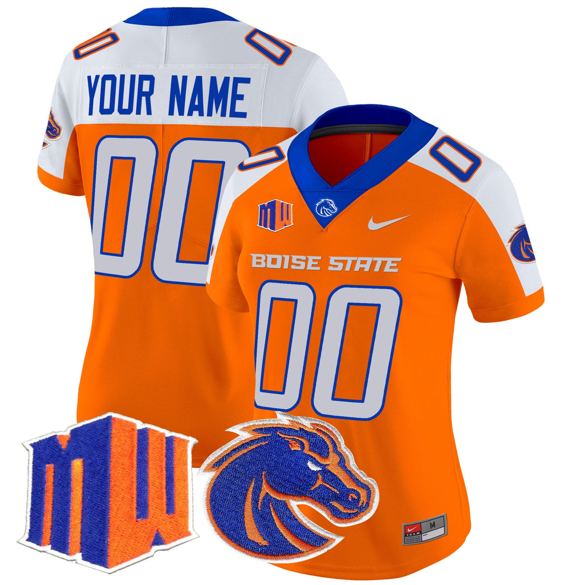 Boise State Broncos 2025 Vapor Limited Custom Jersey - All Stitched - image 8