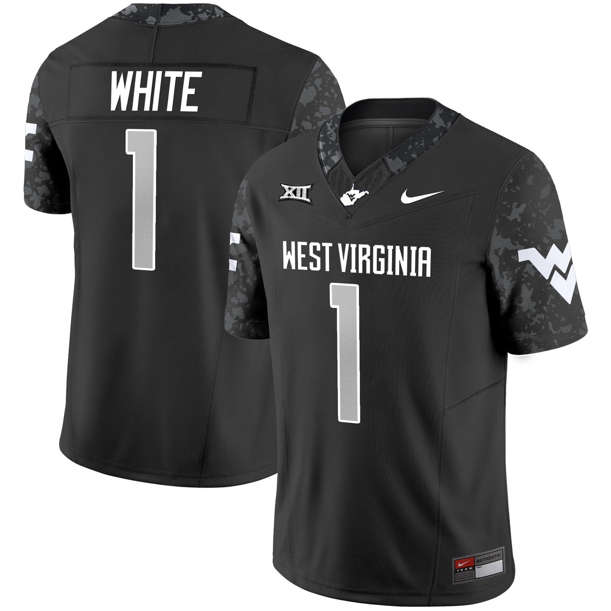 Women's West Virginia Mountaineers 2025 Coal Rush Vapor Limited Jersey - All Stitched - image 4