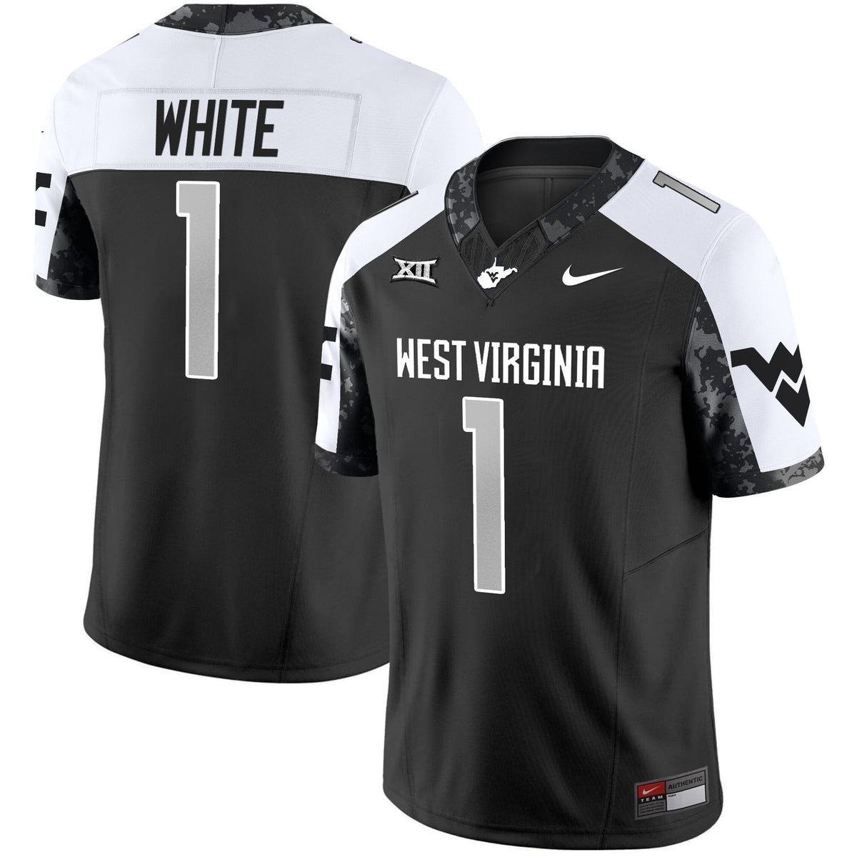 Women's West Virginia Mountaineers 2025 Coal Rush Vapor Limited Jersey - All Stitched - image 12