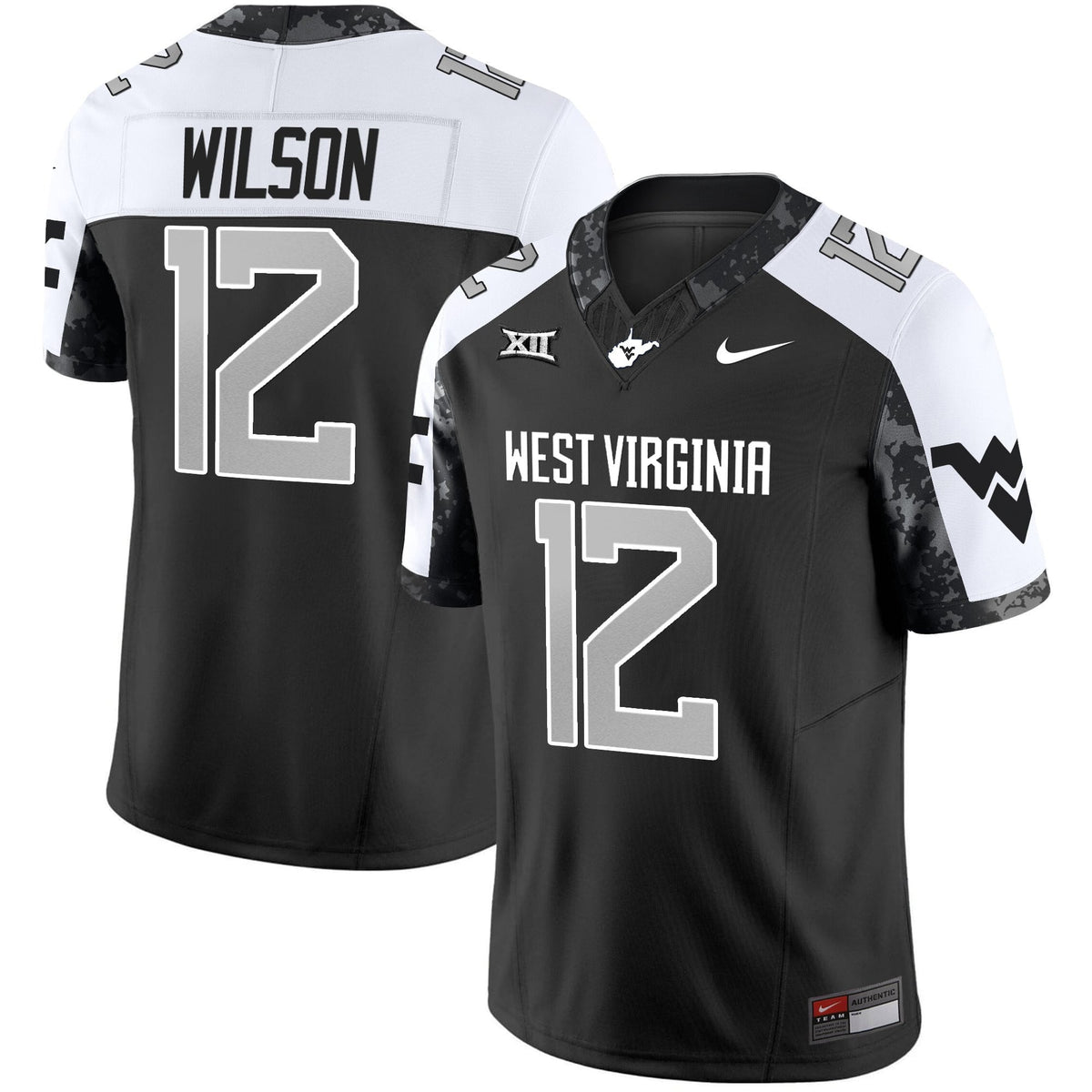 Men's West Virginia Mountaineers 2025 Coal Rush Vapor Limited Jersey - All Stitched - image 14