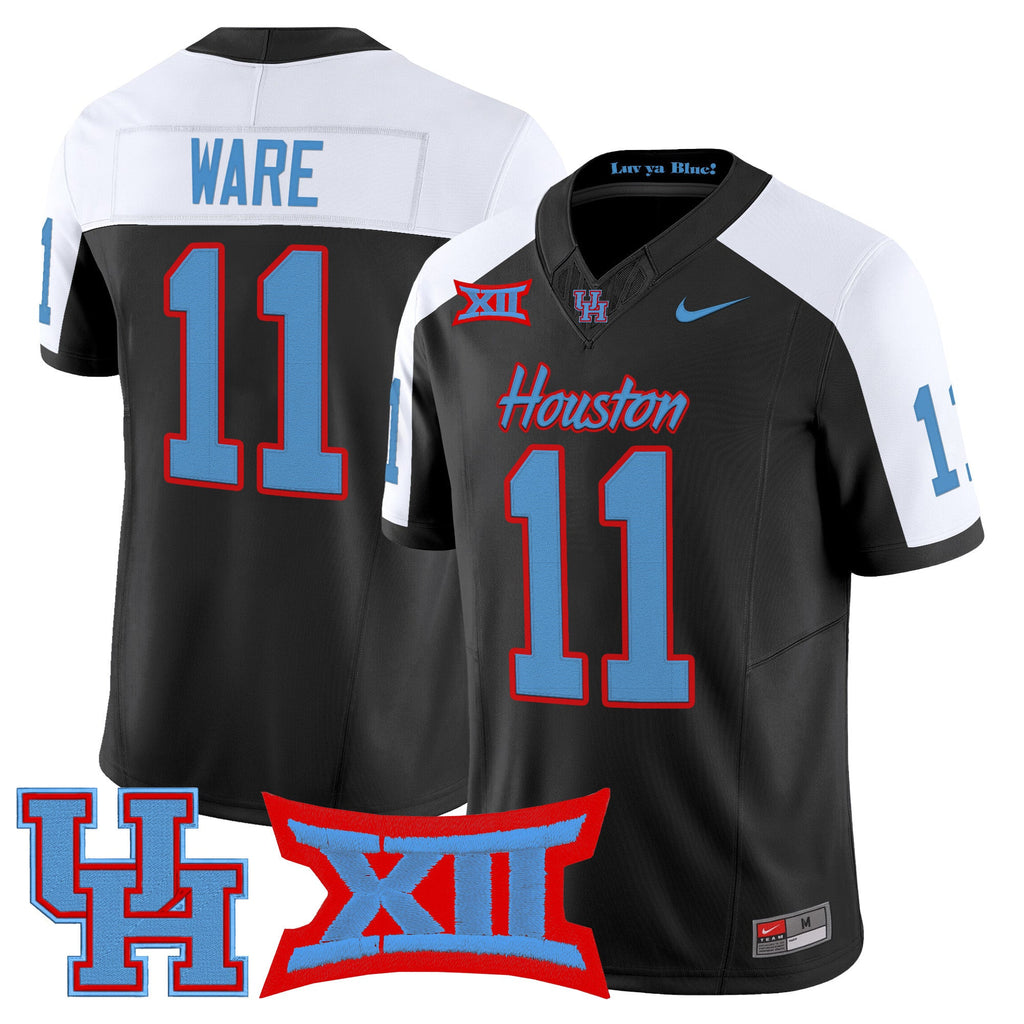 Men's Houston Cougars 2025 Vapor Limited Jersey - All Stitched - image 44