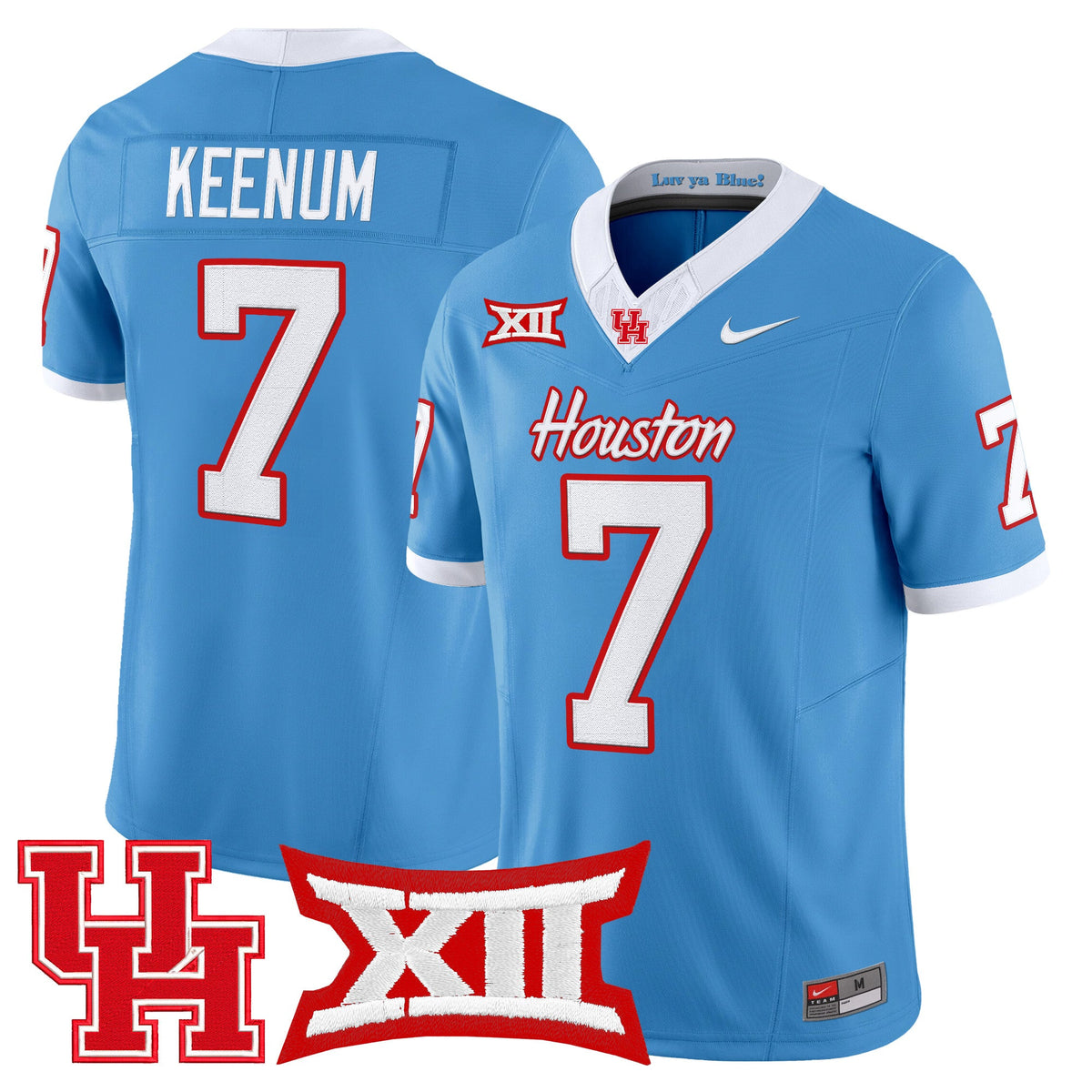 Men's Houston Cougars 2025 Vapor Limited Jersey - All Stitched - image 5
