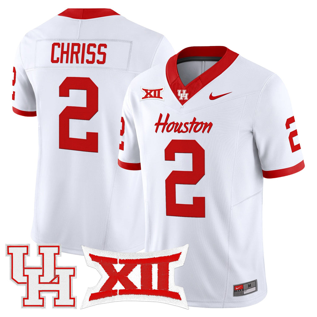 Men's Houston Cougars 2025 Vapor Limited Jersey - All Stitched - image 12