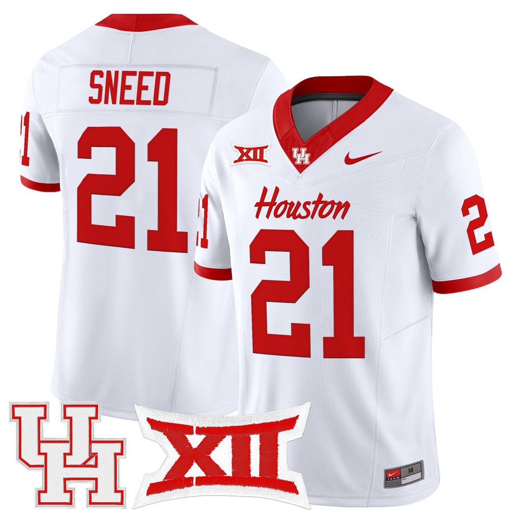 Men's Houston Cougars 2025 Vapor Limited Jersey - All Stitched - image 17