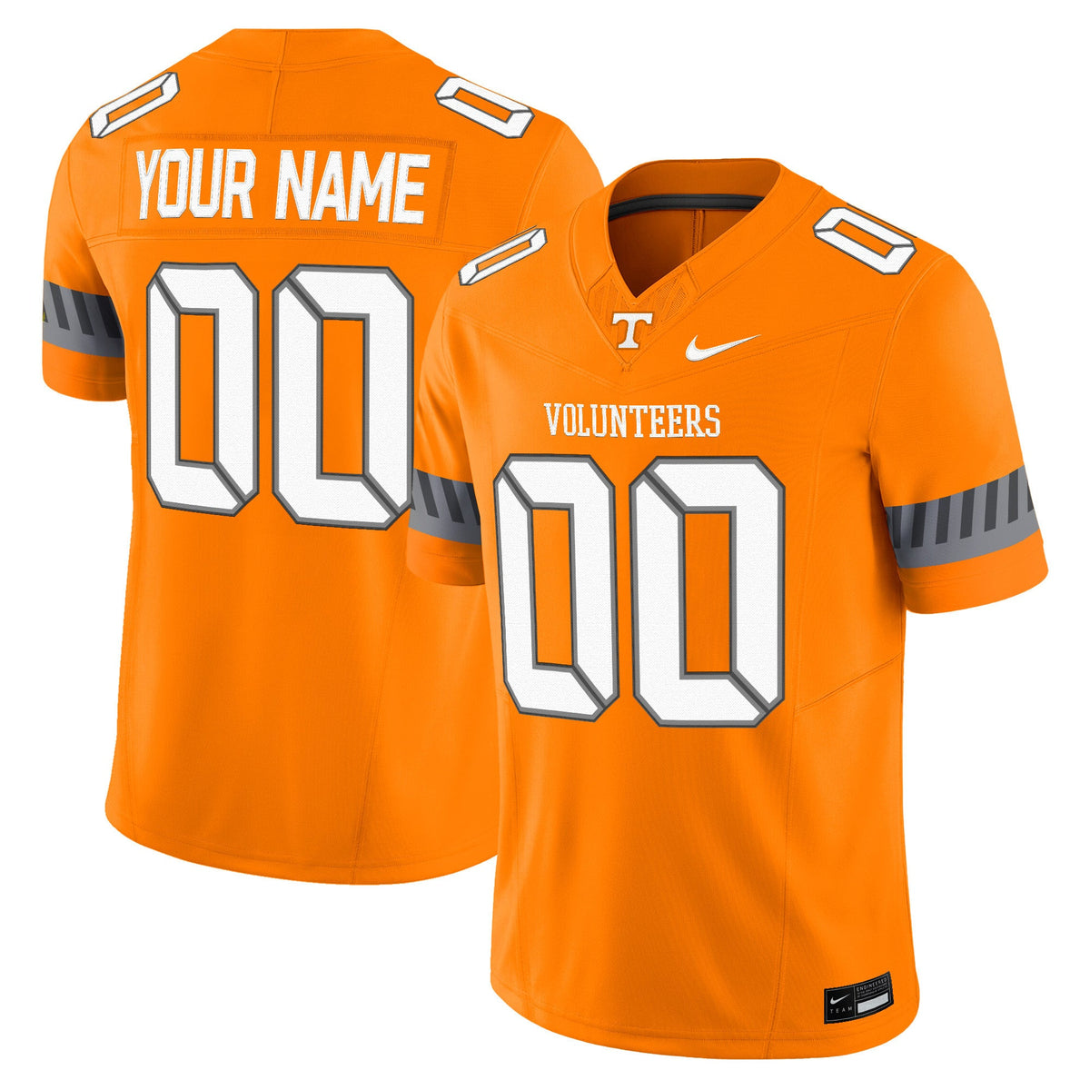 Tennessee Volunteers 2025 'Smokey Grey Series' Vapor Limited Custom Jersey - All Stitched - image 2