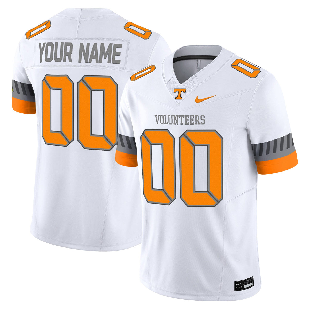 Tennessee Volunteers 2025 'Smokey Grey Series' Vapor Limited Custom Jersey - All Stitched - image 3