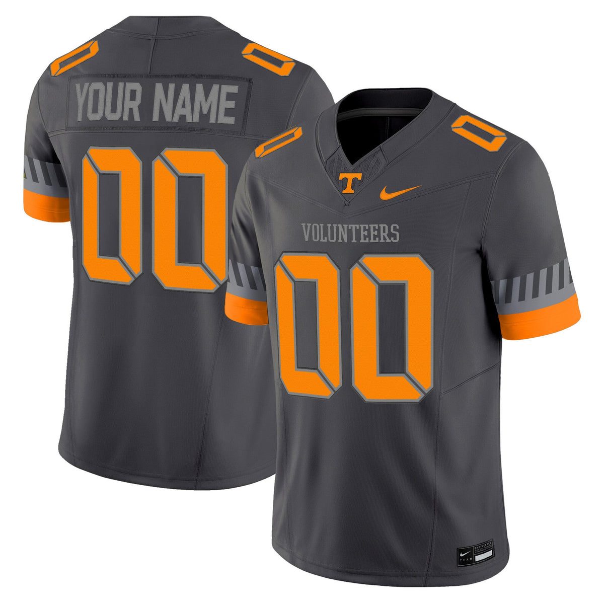 Tennessee Volunteers 2025 'Smokey Grey Series' Vapor Limited Custom Jersey - All Stitched - image 1