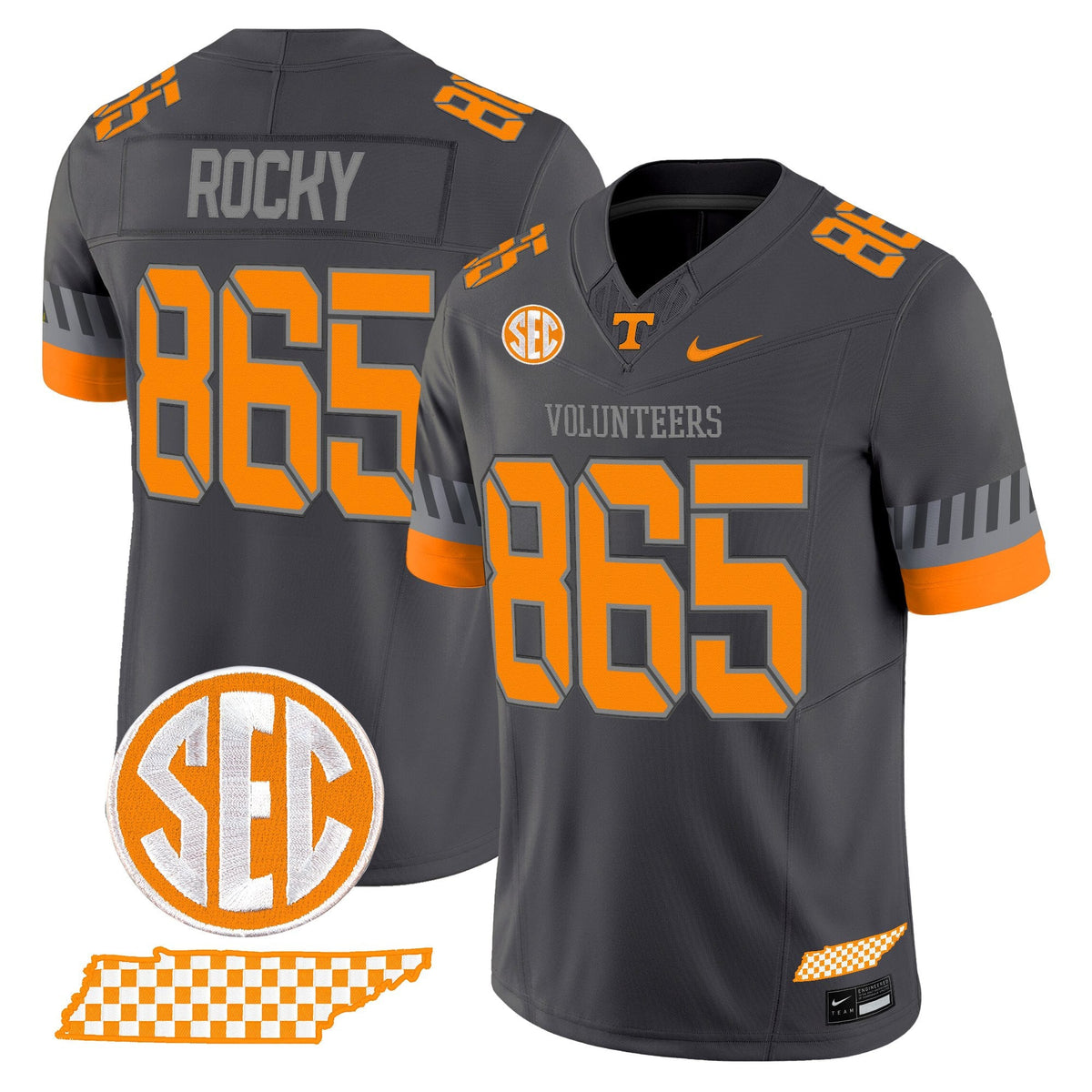 Women's Tennessee Volunteers 2025 'Smokey Grey Series' Vapor Limited Jersey V2 - All Stitched - image 12