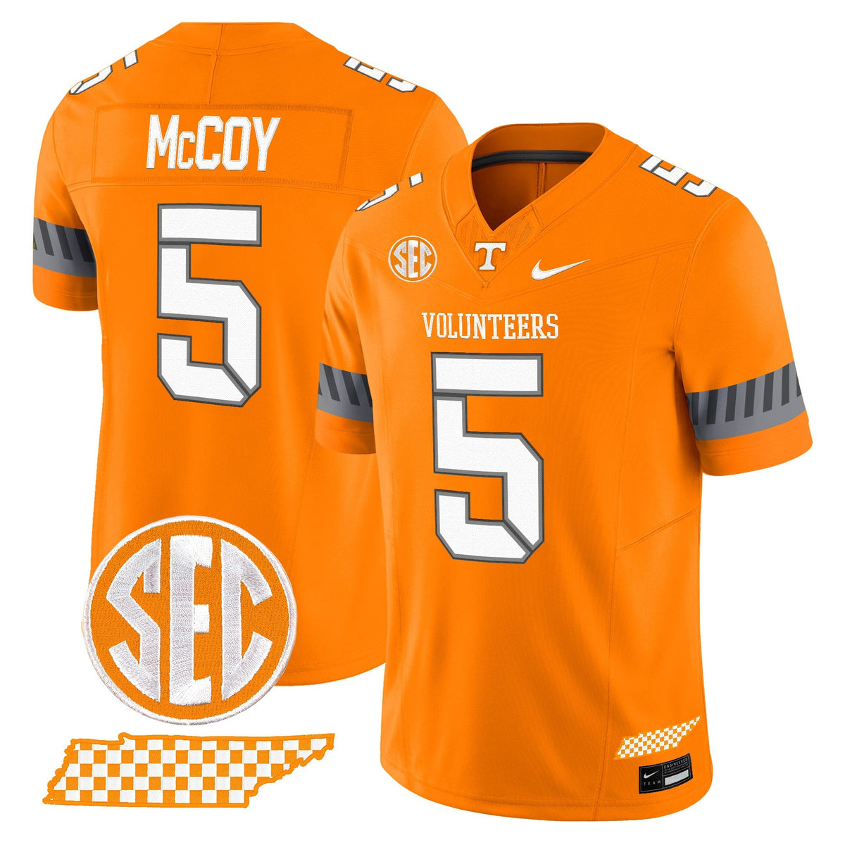 Women's Tennessee Volunteers 2025 'Smokey Grey Series' Vapor Limited Jersey V2 - All Stitched - image 25