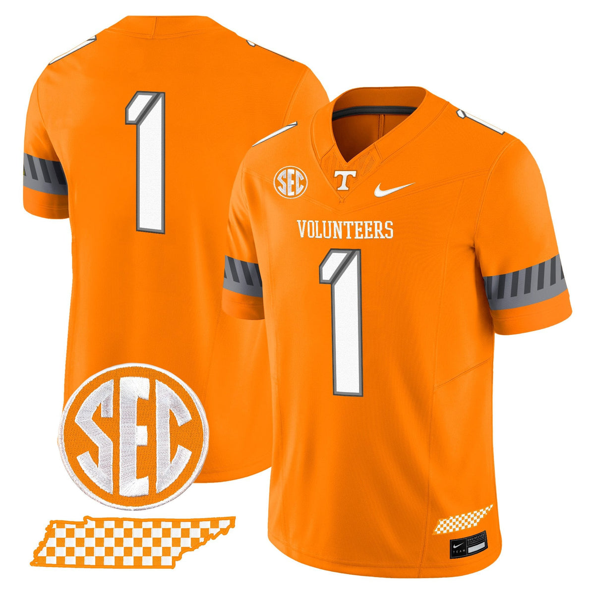 Women's Tennessee Volunteers 2025 'Smokey Grey Series' Vapor Limited Jersey V2 - All Stitched - image 30