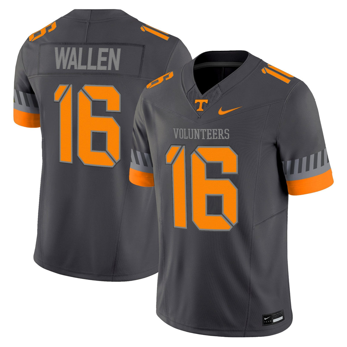 Men's Tennessee Volunteers 2025 'Smokey Grey Series' Vapor Limited Jersey - All Stitched - image 3