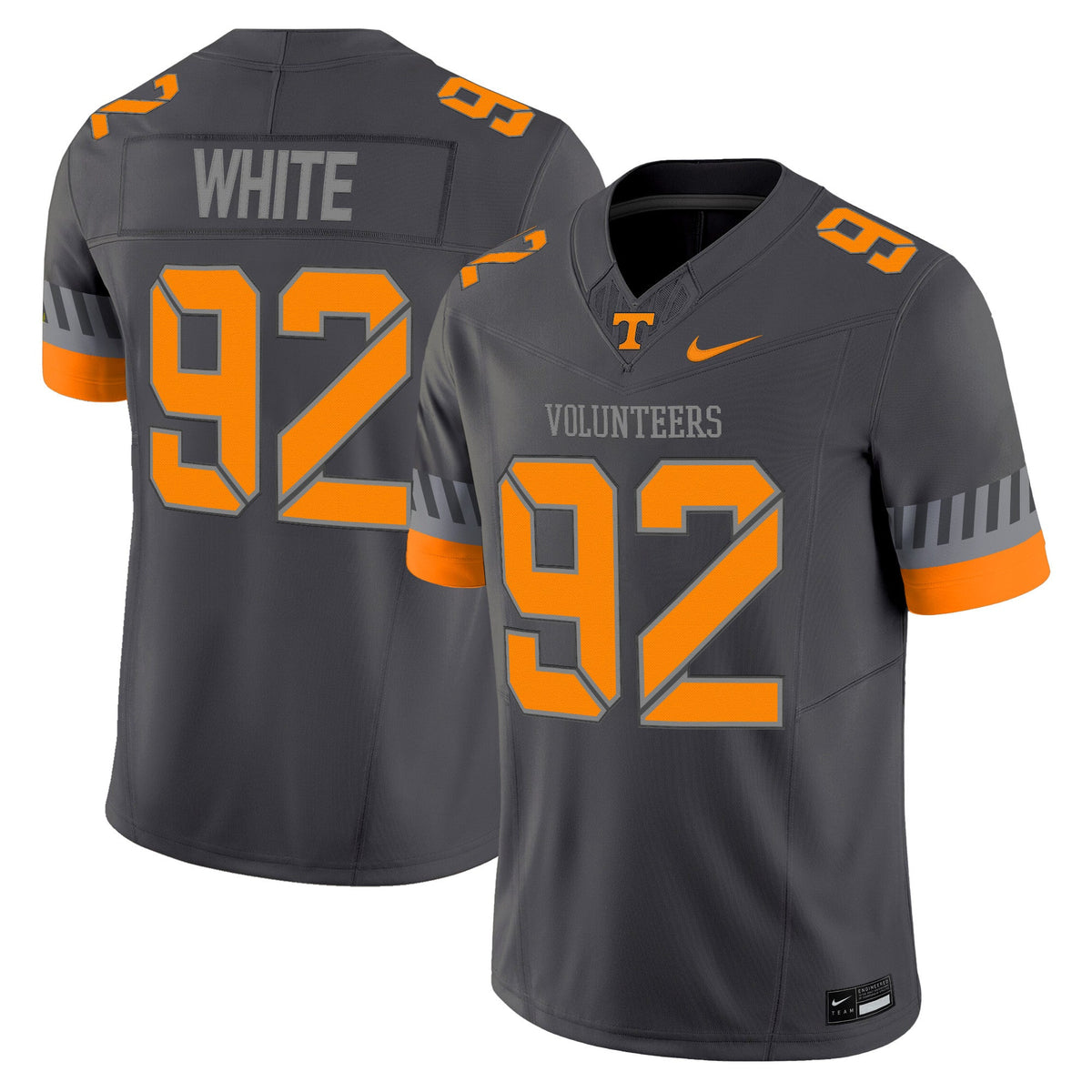 Men's Tennessee Volunteers 2025 'Smokey Grey Series' Vapor Limited Jersey - All Stitched - image 5
