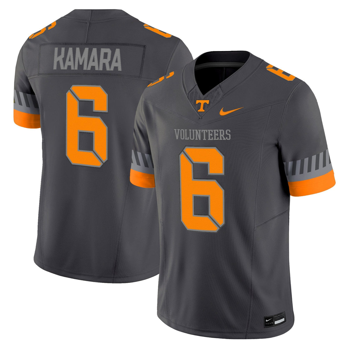 Men's Tennessee Volunteers 2025 'Smokey Grey Series' Vapor Limited Jersey - All Stitched - image 8