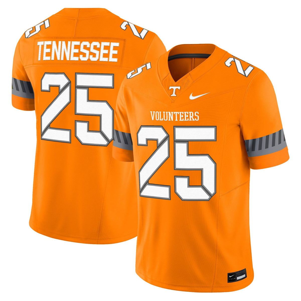 Men's Tennessee Volunteers 2025 'Smokey Grey Series' Vapor Limited Jersey - All Stitched - image 10