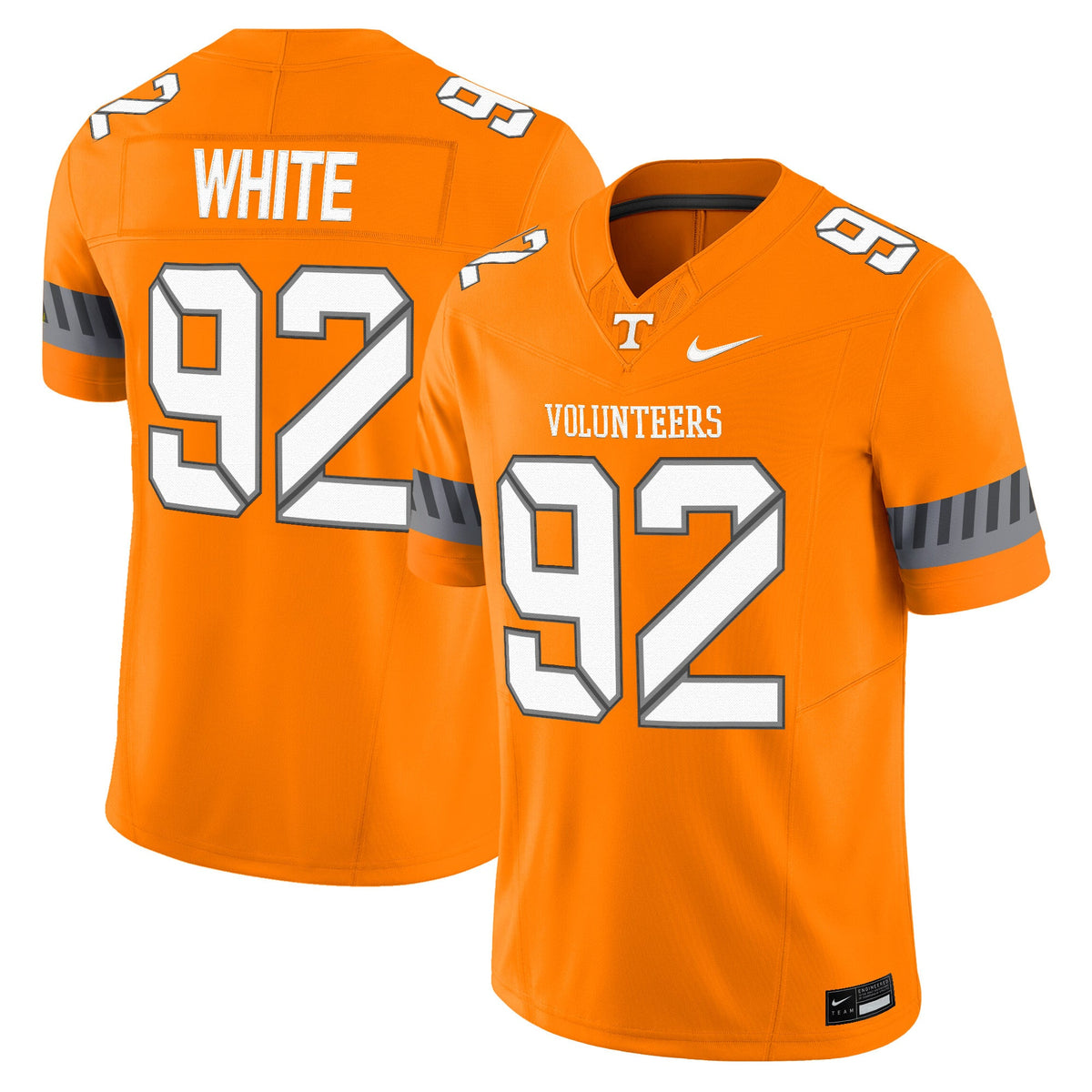 Men's Tennessee Volunteers 2025 'Smokey Grey Series' Vapor Limited Jersey - All Stitched - image 14