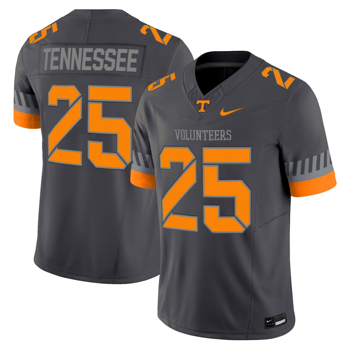 Men's Tennessee Volunteers 2025 'Smokey Grey Series' Vapor Limited Jersey - All Stitched - image 1
