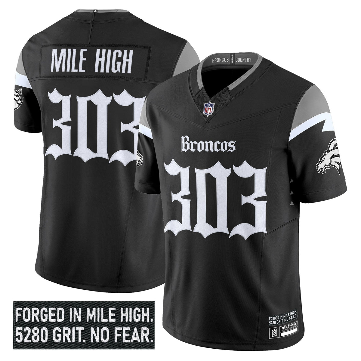 DEN 'Gothic Mile High Shadows Edition' Vapor Limited Jersey - image 2