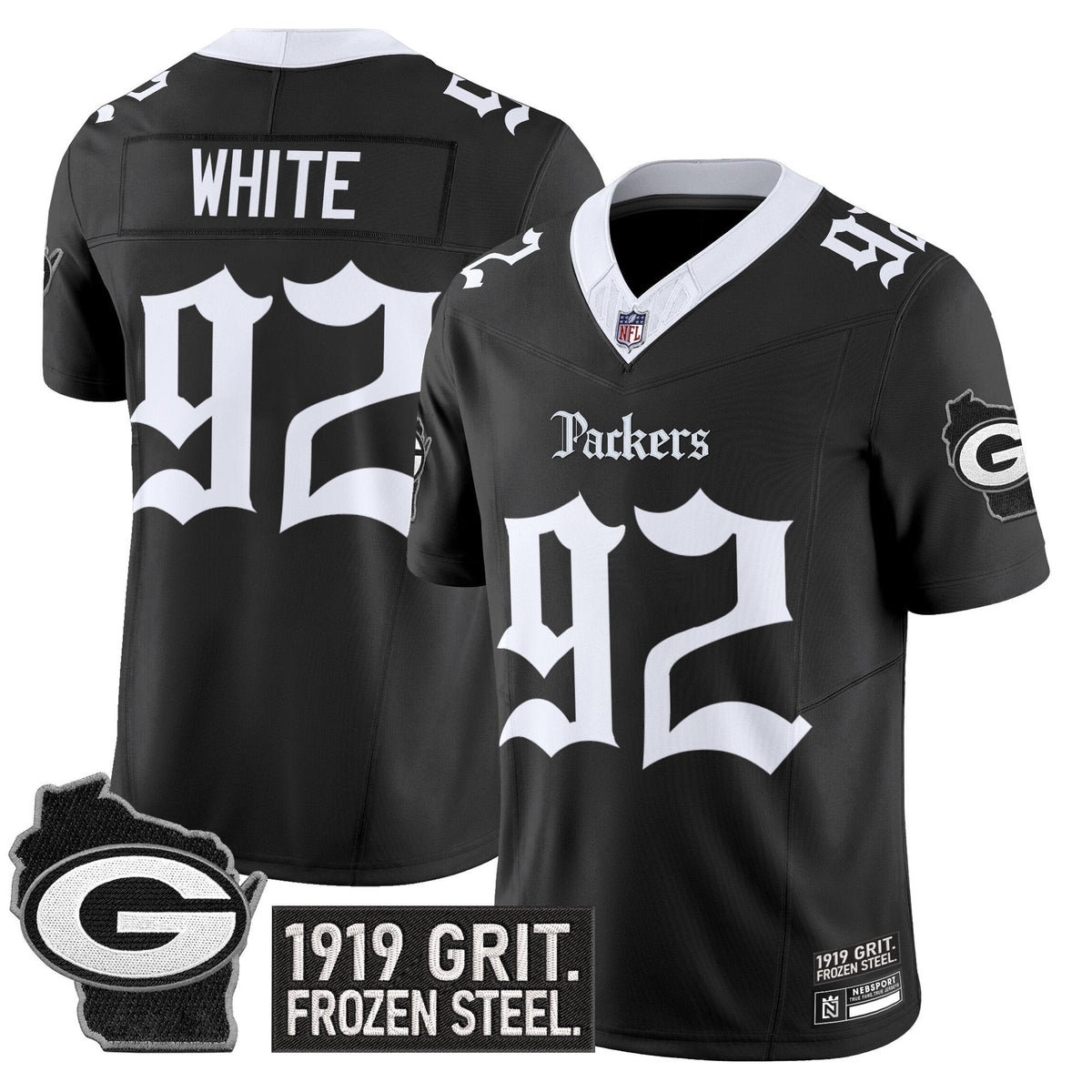 GB 'Gothic Frozen Tundra Edition' Vapor Limited Jersey - image 8
