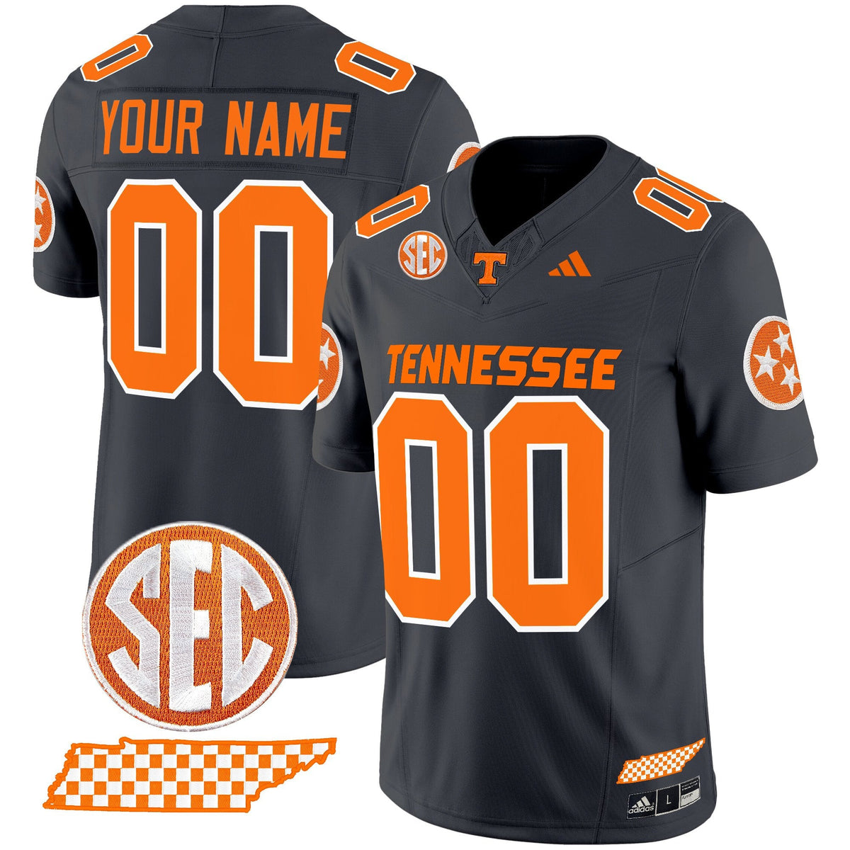 Tennessee Volunteers 2025 Vapor Limited Custom Jersey V2 - All Stitched - image 2
