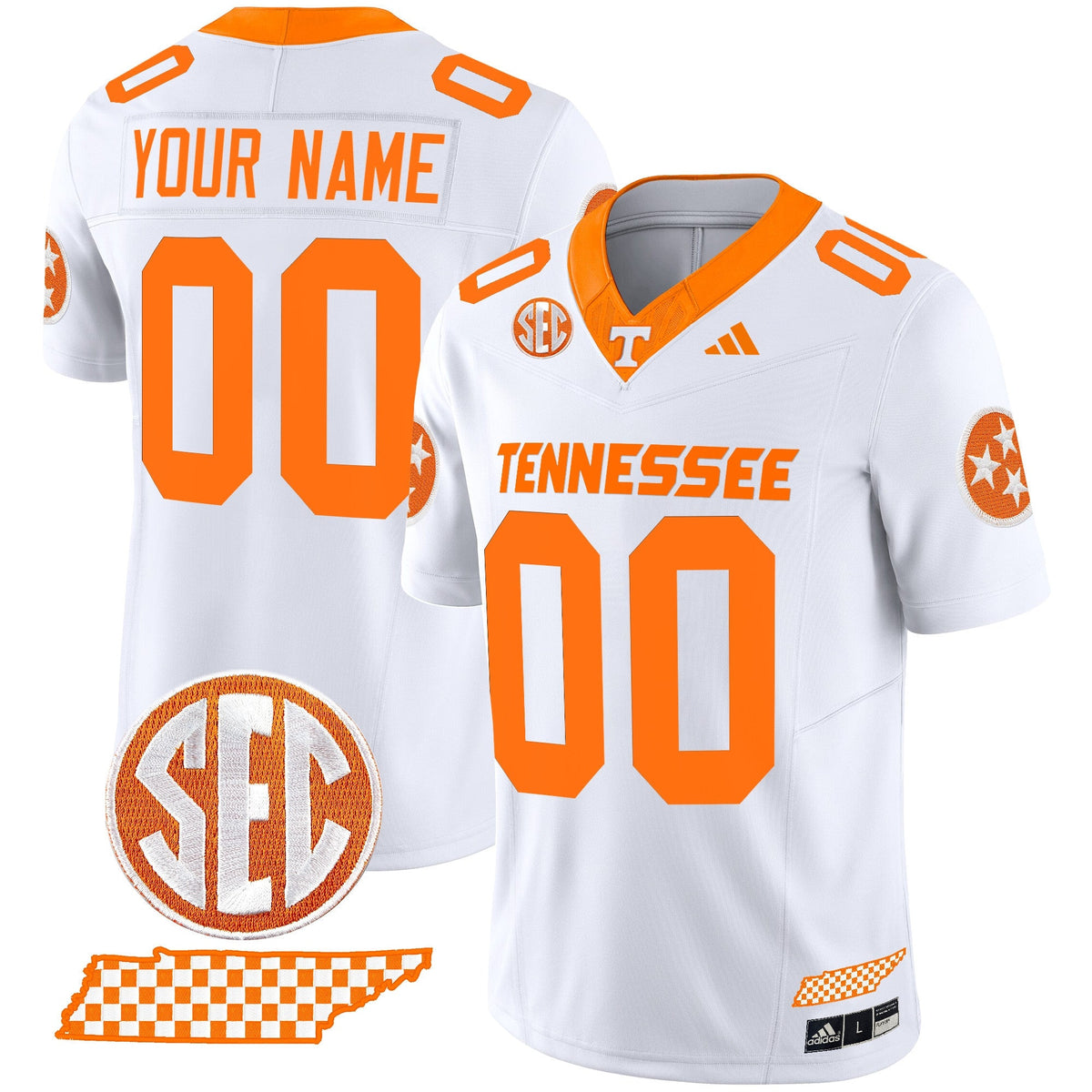 Tennessee Volunteers 2025 Vapor Limited Custom Jersey V2 - All Stitched - image 3