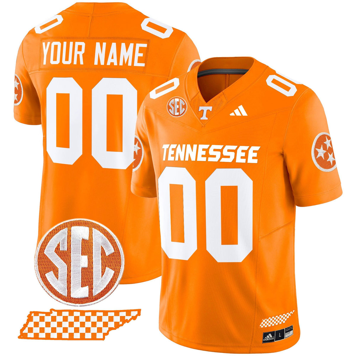 Tennessee Volunteers 2025 Vapor Limited Custom Jersey V2 - All Stitched - image 4