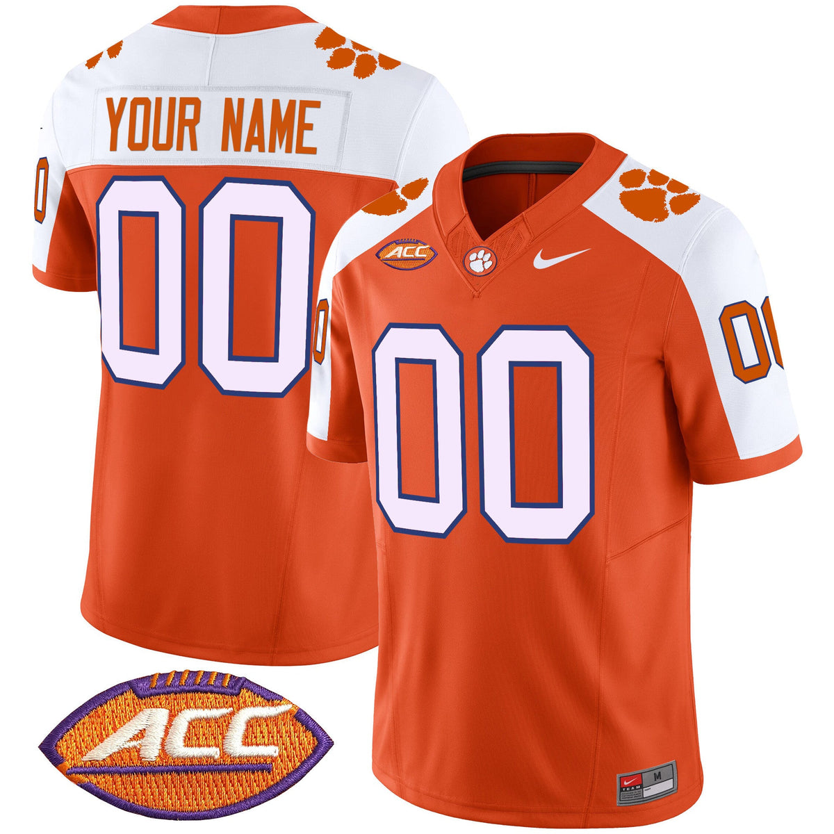 Clemson Tigers 2025 Vapor Limited Custom Jersey - All Stitched - image 1