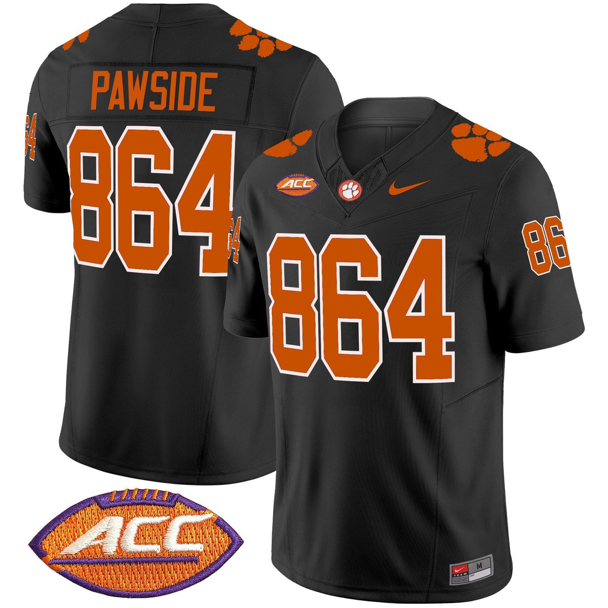 Men's Clemson Tigers 2025 Vapor Limited Jersey - All Stitched - image 26
