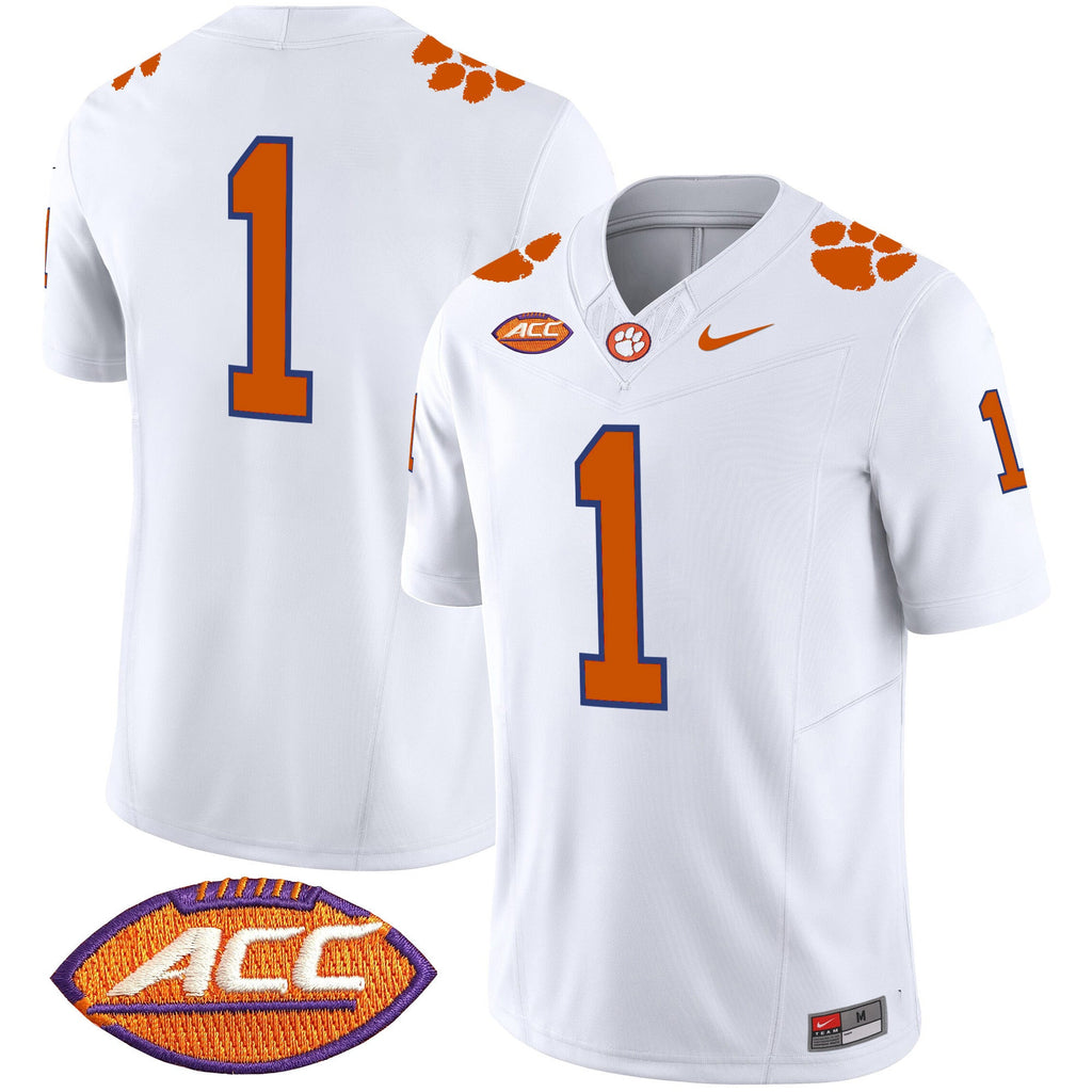 Men's Clemson Tigers 2025 Vapor Limited Jersey - All Stitched - image 40