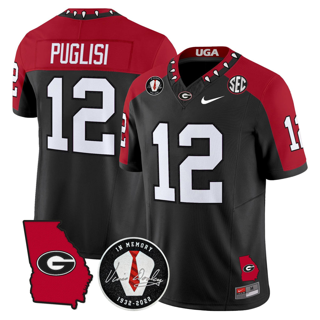 Men's Georgia Bulldogs 2025 Color Sleeves Vapor Limited Jersey - All Stitched - image 3