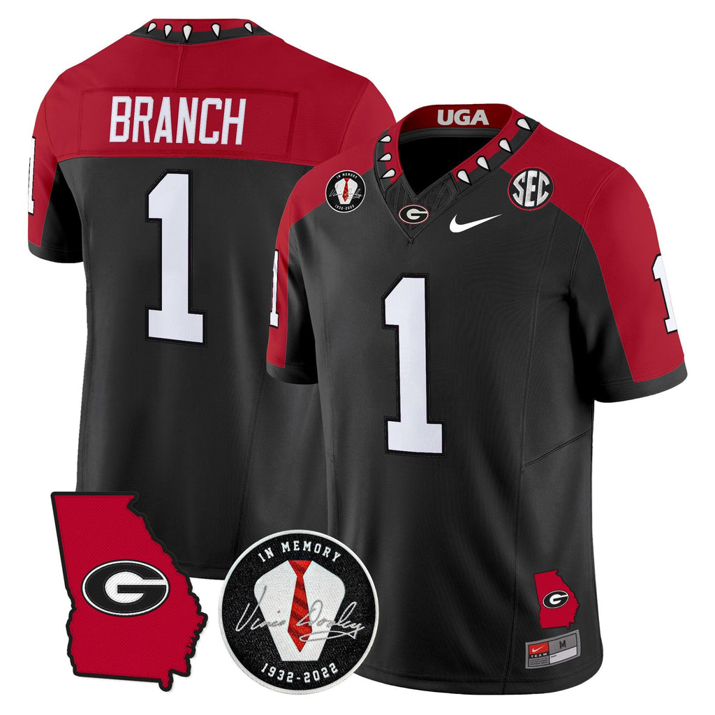 Men's Georgia Bulldogs 2025 Color Sleeves Vapor Limited Jersey - All Stitched - image 5