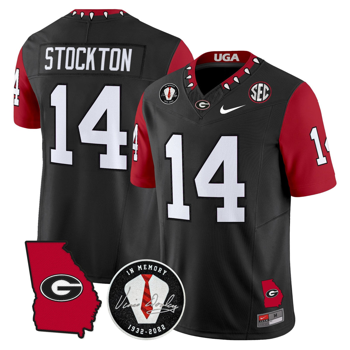 Men's Georgia Bulldogs 2025 Color Sleeves Vapor Limited Jersey - All Stitched - image 9