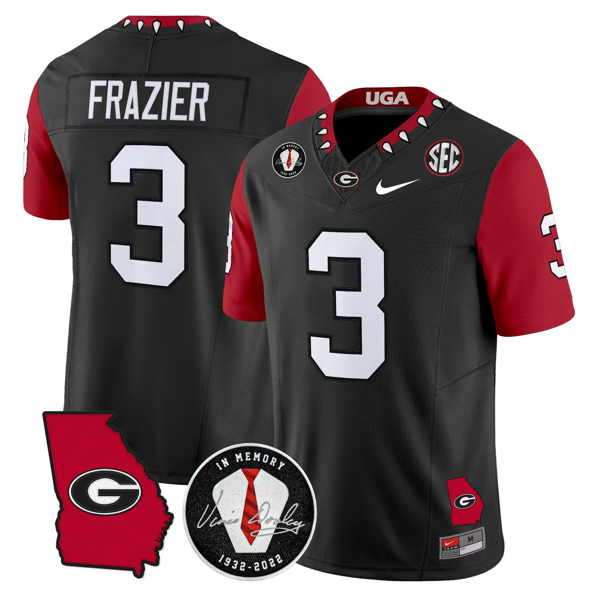 Men's Georgia Bulldogs 2025 Color Sleeves Vapor Limited Jersey - All Stitched - image 12