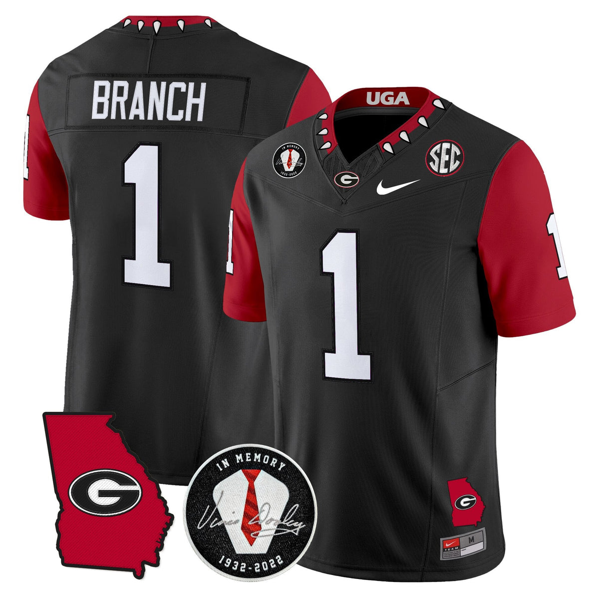 Men's Georgia Bulldogs 2025 Color Sleeves Vapor Limited Jersey - All Stitched - image 13
