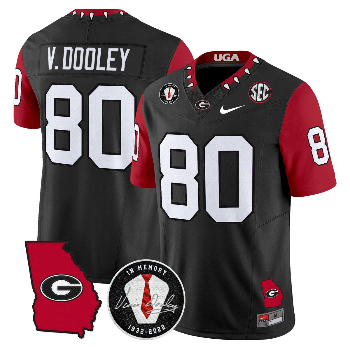 Men's Georgia Bulldogs 2025 Color Sleeves Vapor Limited Jersey - All Stitched - image 14
