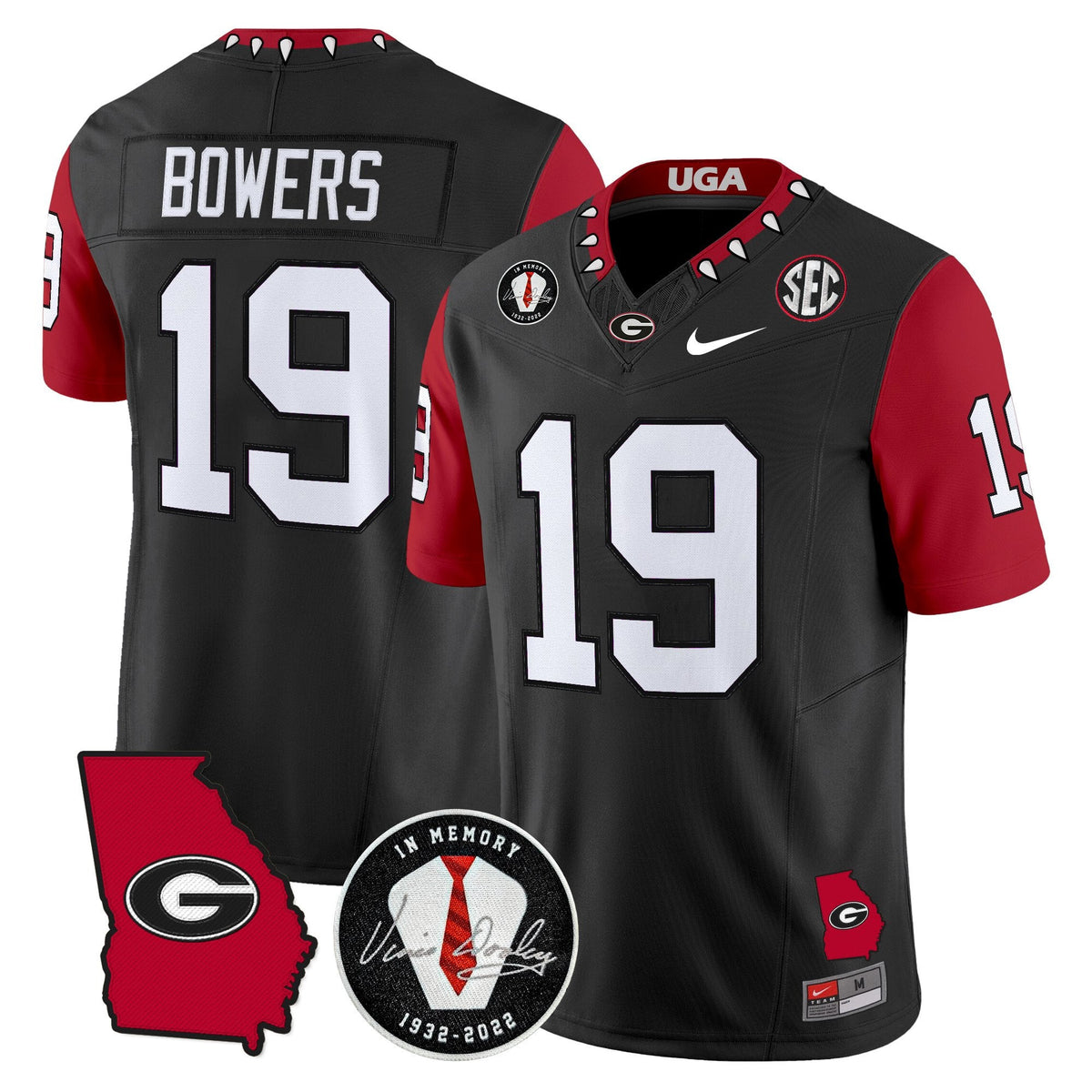 Men's Georgia Bulldogs 2025 Color Sleeves Vapor Limited Jersey - All Stitched - image 15