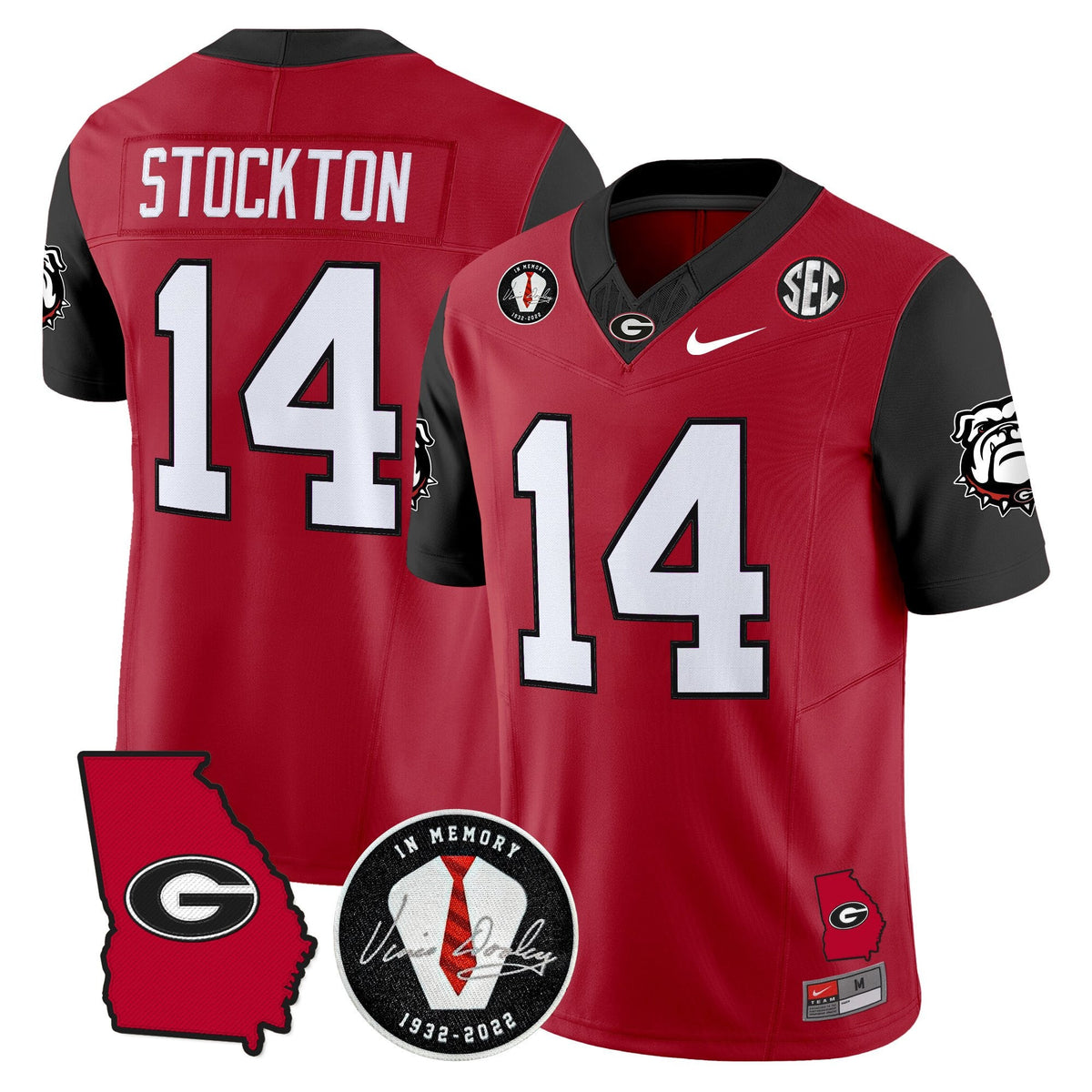 Men's Georgia Bulldogs 2025 Color Sleeves Vapor Limited Jersey - All Stitched - image 17