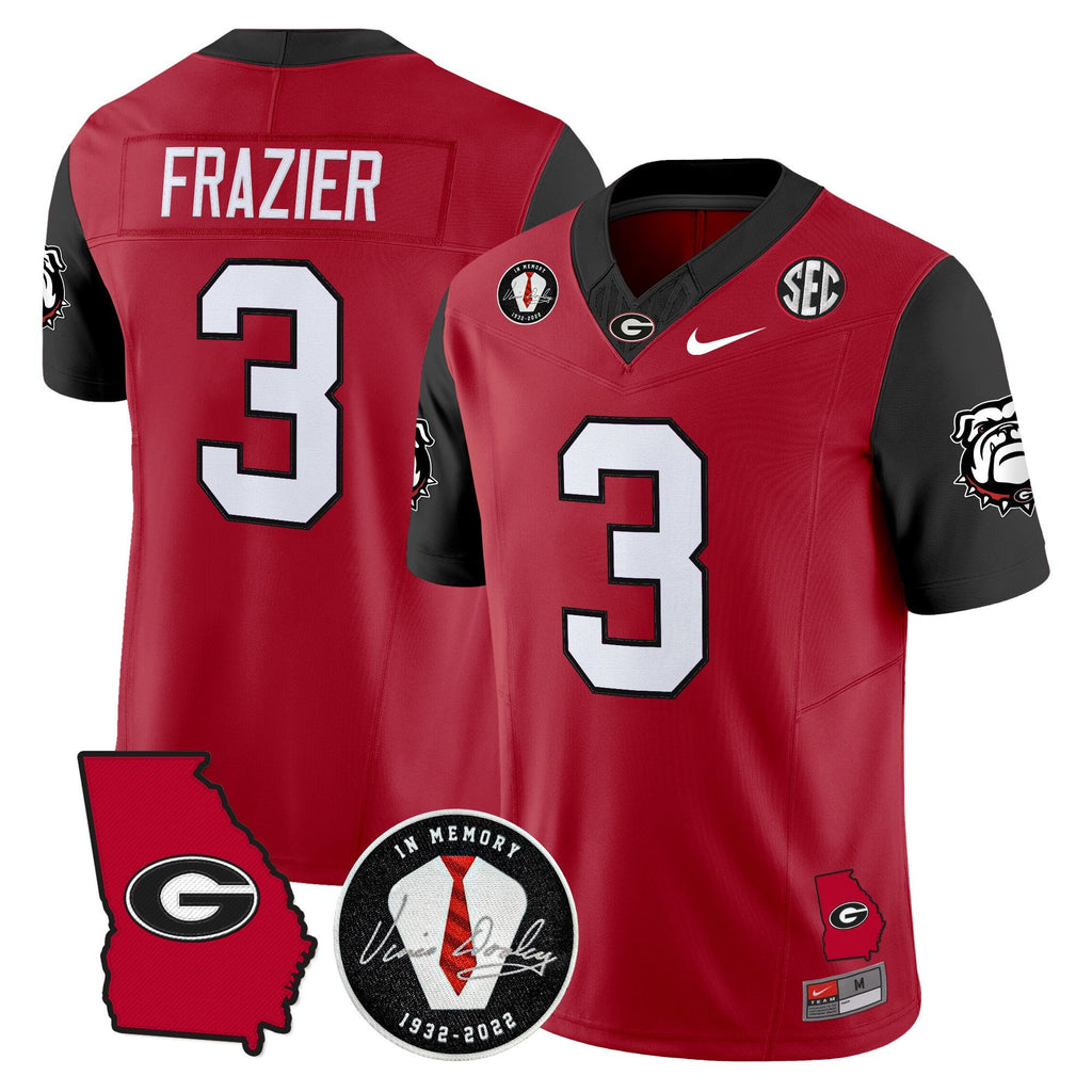 Men's Georgia Bulldogs 2025 Color Sleeves Vapor Limited Jersey - All Stitched - image 20