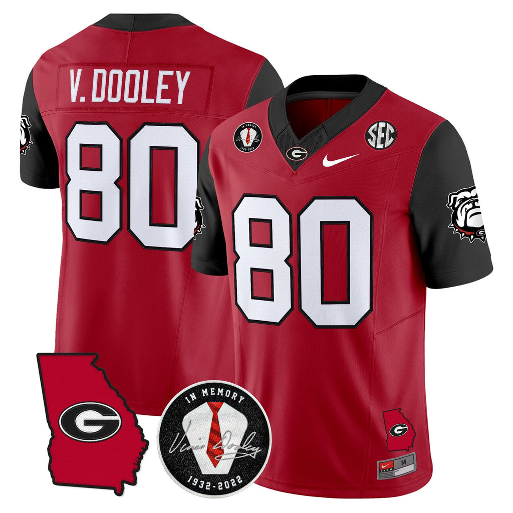 Men's Georgia Bulldogs 2025 Color Sleeves Vapor Limited Jersey - All Stitched - image 22