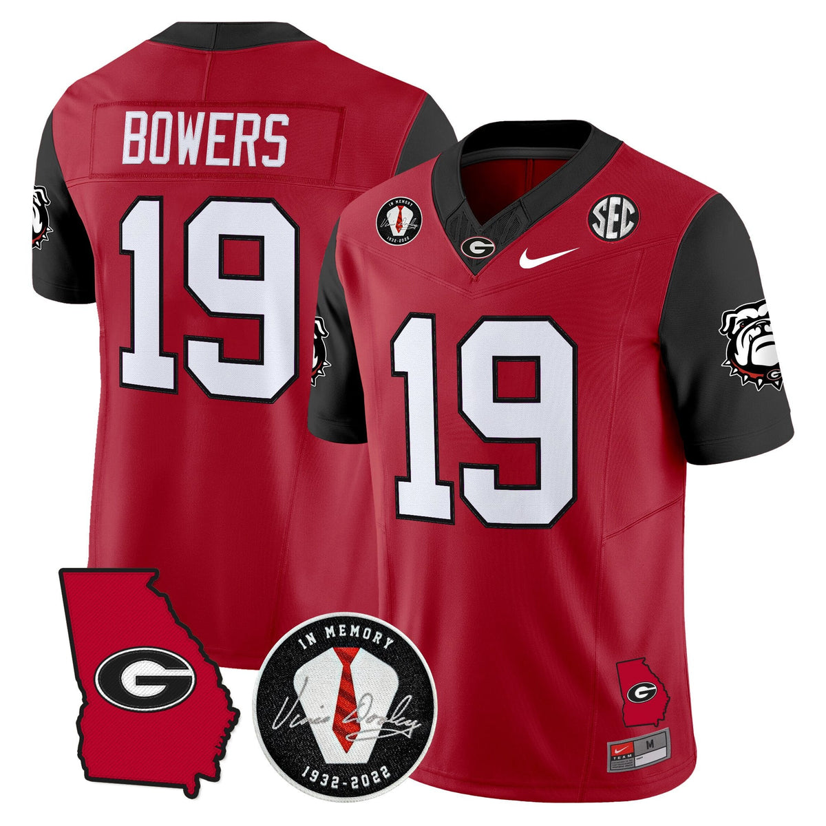 Men's Georgia Bulldogs 2025 Color Sleeves Vapor Limited Jersey - All Stitched - image 23