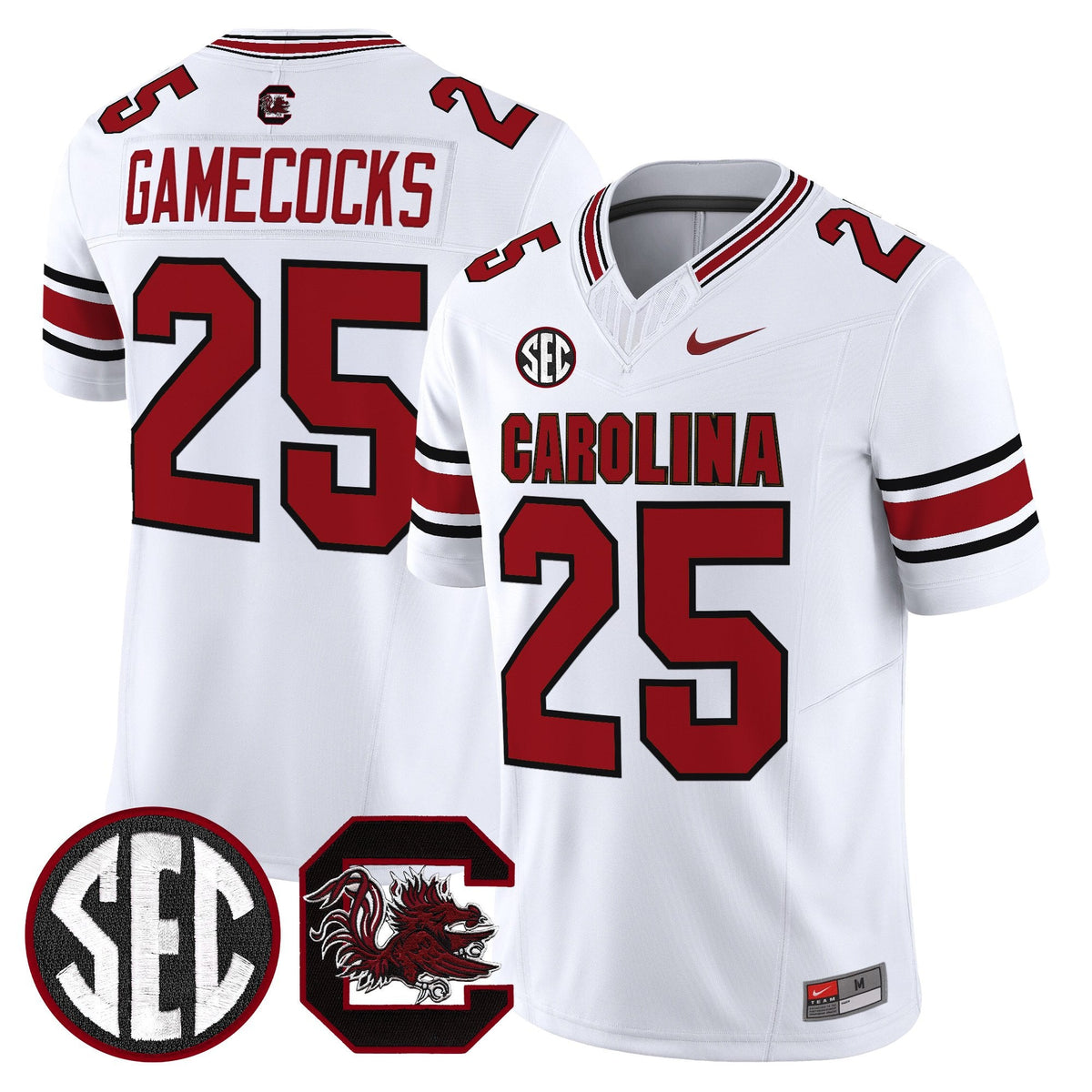 Men's South Carolina Gamecocks 'Rebrand 2026' Vapor Limited Jersey - All Stitched - image 26