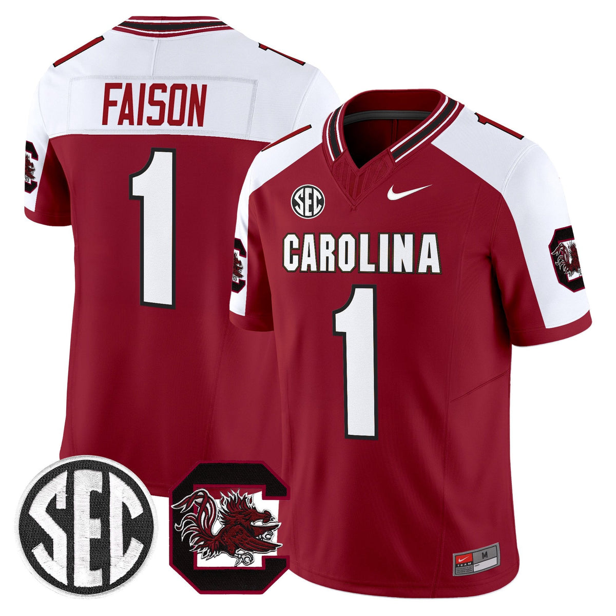 Men's South Carolina Gamecocks 'Rebrand 2026' Vapor Limited Jersey - All Stitched - image 33