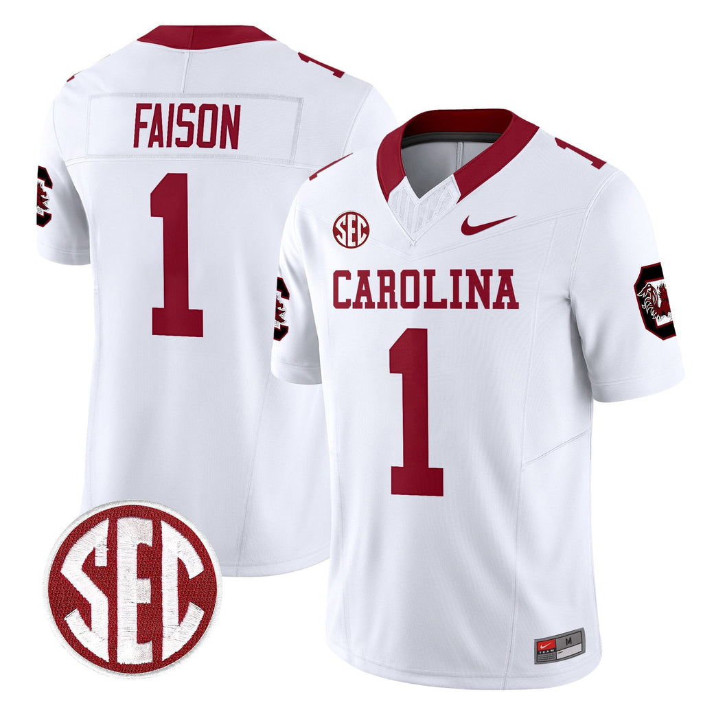 Men's South Carolina Gamecocks 1980 Throwback Vapor Limited Jersey – Rebrand 2026 – All Stitched - image 15